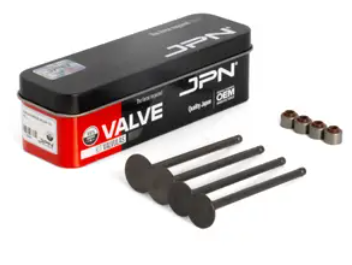 Kit Valvulas ADM/ESC Pulsar 160 NS+SELLOS JUEGO X4